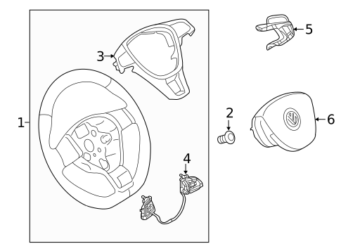 Switches for 2020 Volkswagen Golf #1