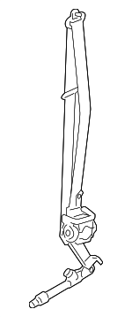 DBYG57L90A - Electrical: Seat Belt Assembly for Mazda: CX-3 Image