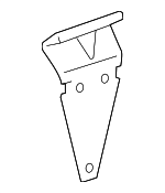 C2P3988 - Body: Splash Shield Bracket for Jaguar: F-Type, XK, XKR, XKR-S Image