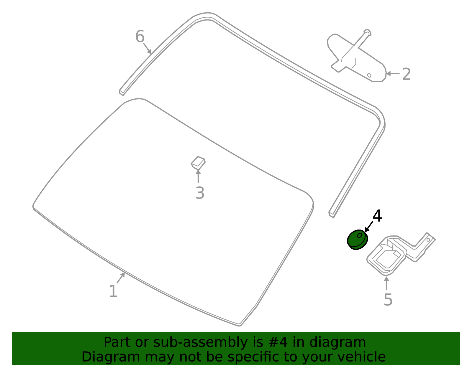 28536-BV80A - Rain Sensor 2016-2024 Nissan | Official Nissan
