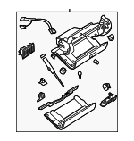 997552204061VM - : Glove Box Assembly for Porsche: 911, Boxster, Cayman Image
