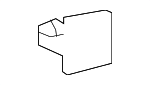 55539AK010 - Body: Console Panel Cap for Toyota Image