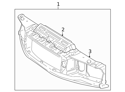 Radiator Support for 2002 Land Rover Range Rover #0