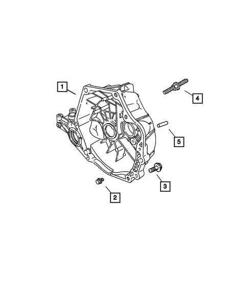 Clutch Housing for 2001 Dodge Neon #0