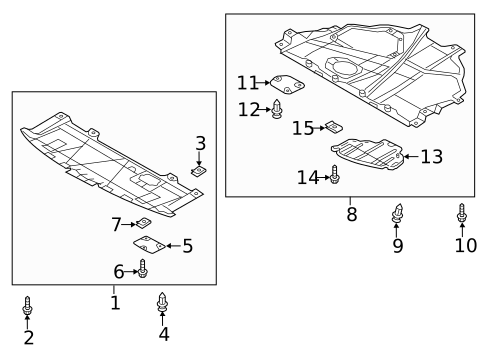 Splash Shields for 2014 Mazda CX-5 #0
