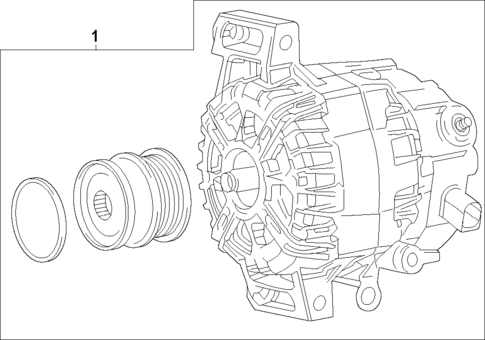 Alternator for 2024 Toyota Tacoma #0