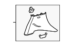 95298777 - Body: Upper Quarter Trim for GM Image