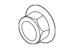 1327106001 - Body: Fender Nut for Genesis: Electrified G80, Electrified GV70, G70, G80, G90, GV60, GV70, GV80, GV80 Coupe | Hyundai: Elantra, Elantra Coupe, Elantra GT, Elantra N, Ioniq 5, Ioniq 6, Kona, Kona Electric, Palisade, Santa Cruz, Santa Fe, Santa Fe Sport, Santa Fe XL, Tiburon, Tucson, Venue Image