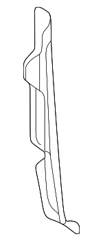 841263X000 - Body: Rear Seal for Hyundai: Elantra, Elantra Coupe Image