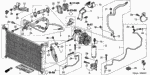 80285S5AA00 - Body/Air Conditioning: HOLDER for Honda Image