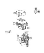 68375095AA - Electrical: Micro Power Iso Relay for Mopar Image