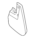 63850EA500 - Body: Mud Guard for Nissan: Frontier Image