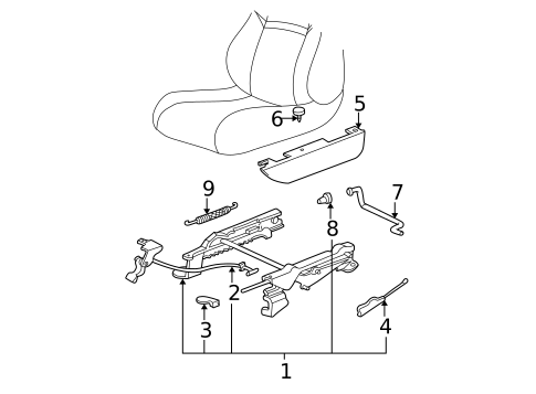 Tracks & Components for 1994 Chevrolet Camaro #2