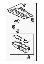 58805AQ010 - : Shift Panel for Toyota Image