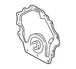 12576050 - Engine: Front Cover for Buick: Lucerne | Cadillac: DeVille, DTS, Eldorado, Seville | Oldsmobile: Aurora | Pontiac: Bonneville Image