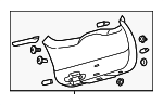 FA1Z5842906AA - Body: Lower Trim Panel for Lincoln: MKX Image