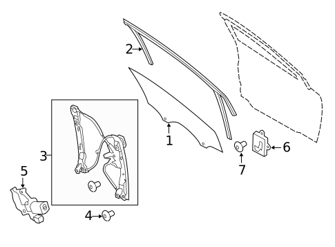 Front Door for 2017 Ford Focus #0