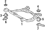 5221533030 - : Mount Cushion for Lexus Image
