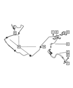 52013495AB - Brakes: Brake Tube Junction Block for Mopar Image