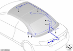 61117344468 - : Cable Harness Folding Top for BMW Image