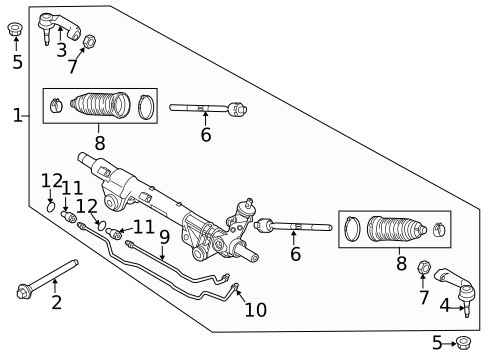 Steering Gear & Linkage for 2014 Ford F-150 #0