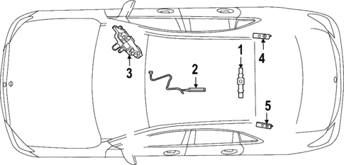Antenna & Radio for 2025 Mercedes-Benz C43 AMG #1