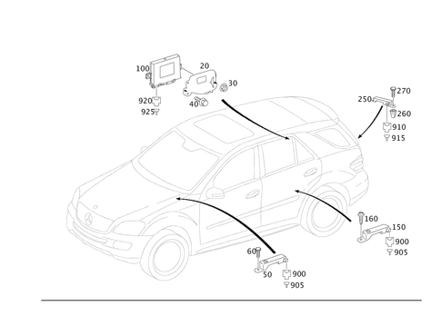 KEYLESS GO&reg; for 2010 Mercedes-Benz ML63 AMG #0