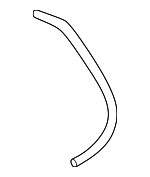 2029973282 - Steering: Power Steering Return Hose for Mercedes-Benz Image