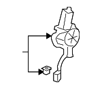 72713SAAJ02 - Body: Window Motor for Honda: Fit Image