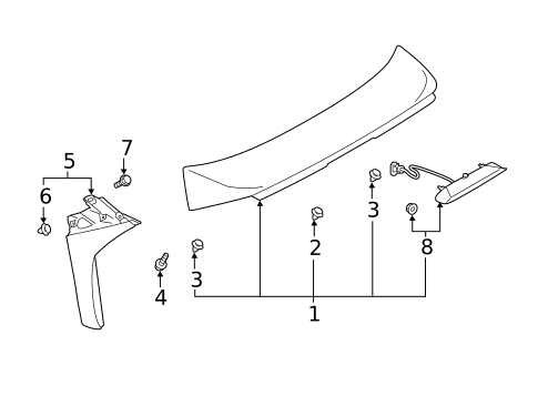 Spoiler for 2024 Subaru Forester #0