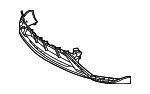 2978852002 - Body: Lower Grille for Mercedes-Benz Image
