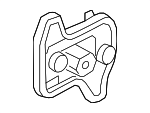 1K6945258 - Electrical: Socket Plate for Volkswagen: GTI, R32, Rabbit Image