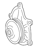 1610025070 - : Water Pump for Toyota: 4Runner, Tacoma Image
