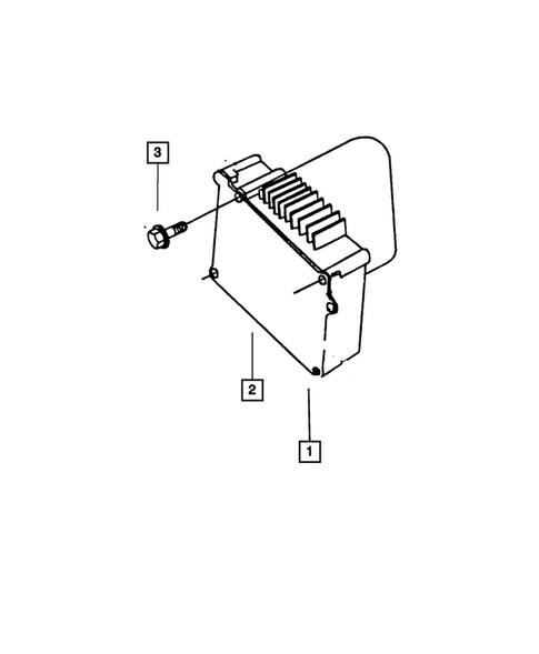 Single Board Engine Controllers for 2004 Chrysler Town & Country #0