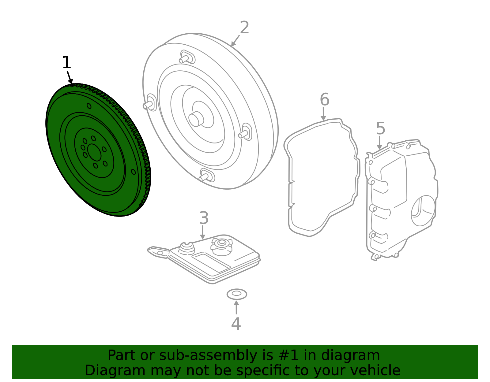2013-2020 Ford Drive Plate cv6z6375e | TascaParts.com
