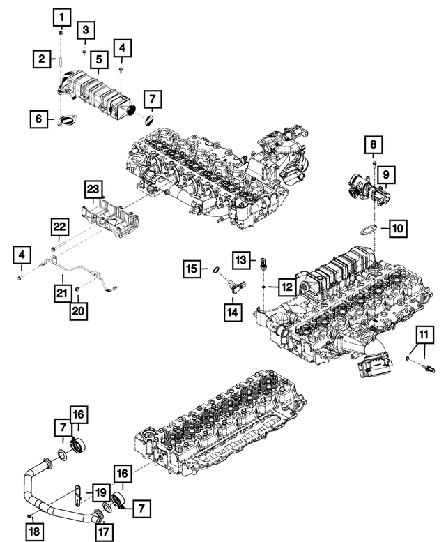 5093097AA - Emission Controls: O Ring for Mopar Image