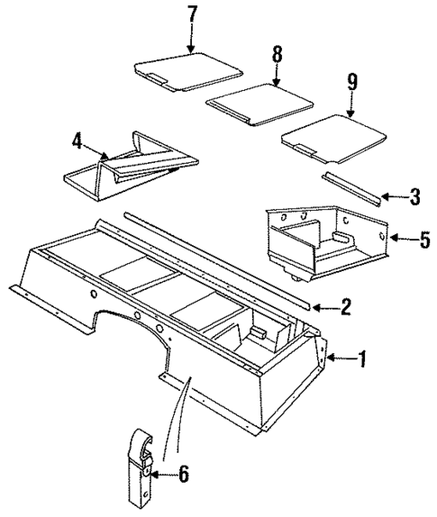Seat Components for 1994 Land Rover Defender 90 #0