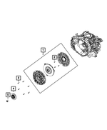 68120386AA - Clutch: Hex Flange Head Bolt for Mopar Image image