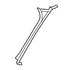 68070645AE - Body: Trough for Mopar Image
