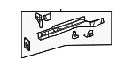 5C5803501A - Body: Rail Assembly for Volkswagen Image