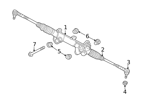 Steering Gear & Linkage for 2007 Dodge Ram 2500 #2