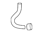 254683N110 - Cooling System: Vent Tube for Hyundai Image