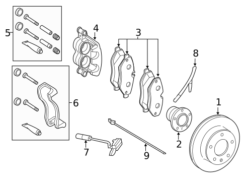 Anti-Lock Brakes for 2023 Mercedes-Benz Metris #1