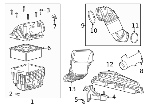 Air Intake for 2025 Ram 2500 #0