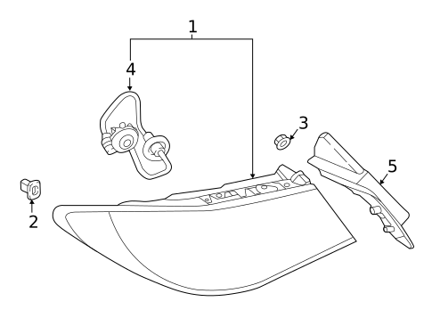 Tail Lamps for 2020 INFINITI Q60 #0