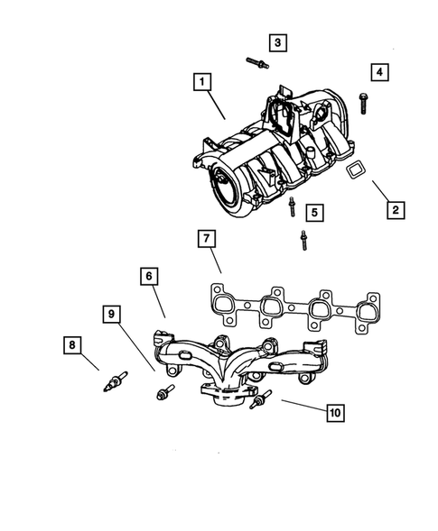 Manifolds for 2003 Dodge Ram 2500 #0