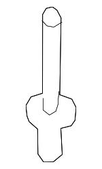 19352194 - Body: Bumper Cover Rivet for GM Image