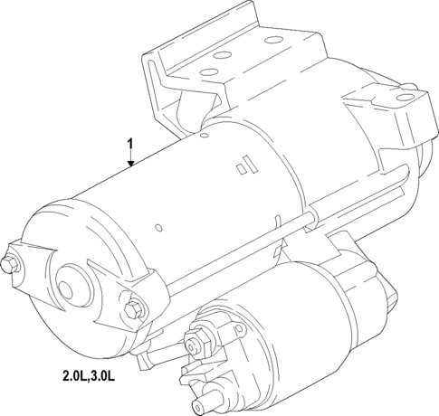 Starter for 2021 BMW 430i #2