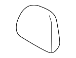 64261FN100VI - Body: Headrest, Outer for Subaru Image