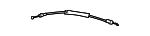 6975030160 - Body: Lock Cable for Lexus: GS300, GS350, GS430, GS450h, GS460 Image